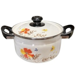 ホーロー鍋（新品・未使用）