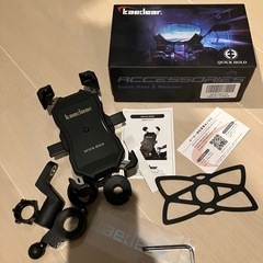 バイク スマホホルダー 振動吸収 スマホ スタンド アルミ製 マ...