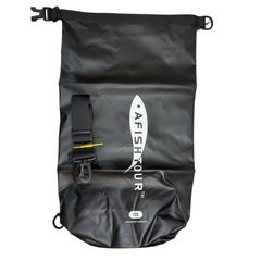 ✨2個セット✨12L アウトドア用ドライバッグ 防水ショルダーストラップ付き　黒の画像