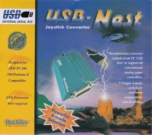 ゲームポート（15PIN ）をUSB変換【ジョイスティック、MIDI機器など】