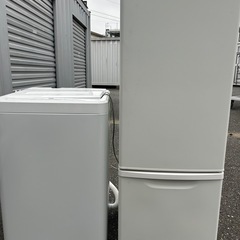 福岡市配送設置無料　23年168Lパナソニック冷蔵庫、洗濯機セット