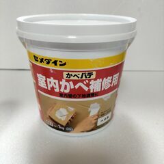 【セメダイン(Cemedine) 室内壁補修用 かべパテ 業務用 1kg ポリ缶 HC-158】