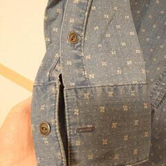 GAPデニムシャツの画像