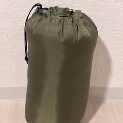 DCM 寝袋　キャンプ　アウトドア