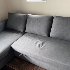 [引取先決定] 0円　無料　IKEA 隠し収納付き　L字型　カウ...