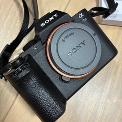 【シャッター数約7,300】SONY α7II ボディ+予備バッテリーの画像