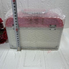 多機能収納ケース 救急箱　薬箱　収納箱　ピンク 薬用ロックボックスの画像