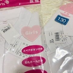 【新品未使用】長袖 半袖 スクールポロシャツ 2枚セットの画像