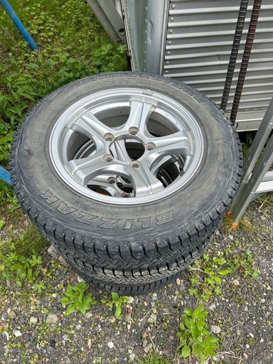 ジムニー冬タイヤ&ホイールセット【バリ山】