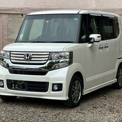 ホンダ　N-BOX+　片側パワースライドドア　プッシュスタート　...