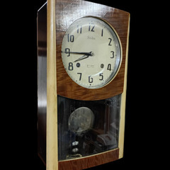 ●(中古)昭和レトロ SEIKO ゼンマイ式掛け時計の画像