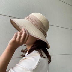 AMAIL ハット　ベージュ　帽子の画像