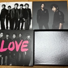 嵐　CD&DVD　LOVE の画像