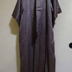【直接もOK】男性用着物 光沢あり紫