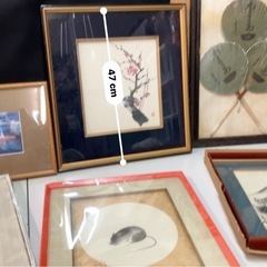 額縁 おまとめ6点セット/木製/角型/書画/壁掛け/玄関飾り/壁飾り/風景画/の画像