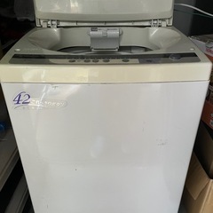 5月末処分予定　洗濯機　一人暮らし向けサイズ