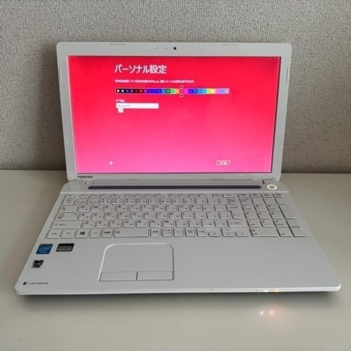 dynabook Satellite B353/21JW ノートPC ホワイト dynabook Satellite B353/21JW ノートPC ホワイト