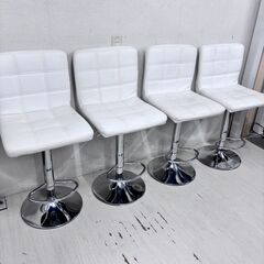  23954  カウンターチェア 4脚セット    ◆大阪市内・...