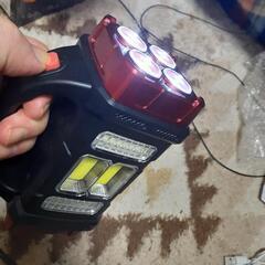 [値引き￥1000→￥700]多機能LEDソーラキャンプライトの画像