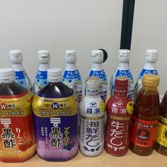 飲料、調味料セット計12本