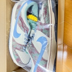 Crenshaw Skate Club × Nike SB Dunk Low PRO QS "Sail/Light Blue-Cedar"の画像