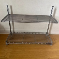 IRIS OHYAMA Metal Rack 2段式　キッチン下収納