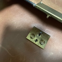 レトロな皮バッグ　クラッチバッグの画像