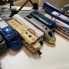 プラレールセット　踏み切り　POWERTRAINS　まとめ売りの画像