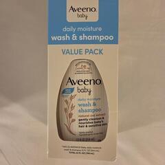 【新品】Aveeno Baby wash&shampoo 354...