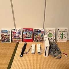 NintendoWii本体ゲームソフトコントローラー セット (さく