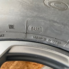 ランクル300 GR 純正ホイール クーパータイヤ 空気圧センサー付275/70R18の画像