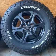 ランクル300 GR 純正ホイール クーパータイヤ 空気圧センサー付275/70R18の画像