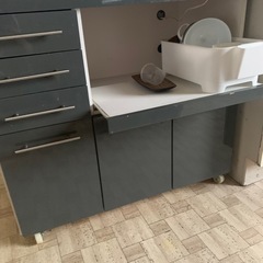レンジ台　カウンターテーブル　キッチンテーブル