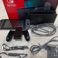 Nintendo Switch 本体 グレー 付属品完備 おまけ付
