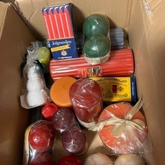 [取引中］海外製のろうそく