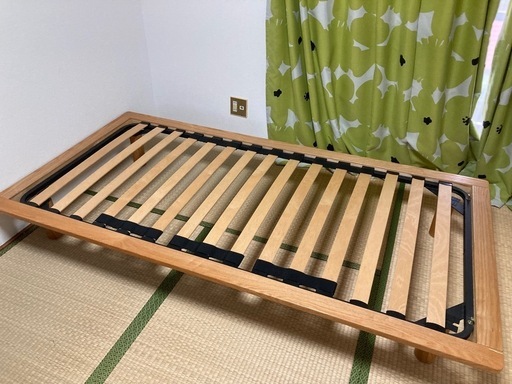MUJI シングルベッド（ヘッドボード付）