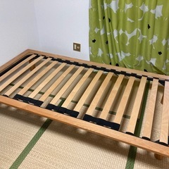 MUJI シングルベッド（ヘッドボード付）
