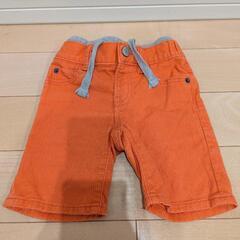 babyGap オレンジ ショートパンツ 18-24ヶ月の画像