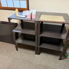 ニトリ机四角🤎の画像