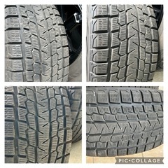 プラド　ハイラックス　サーフ　スタッドレス　2023 265 65 17 修復ありの画像