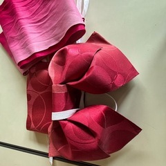 浴衣2着　帯　下駄　籠セットの画像