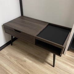  【値引き中‼️】WAMPAT ローテーブル 昇降式 の画像