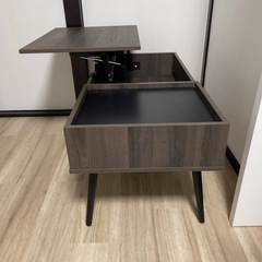  【値引き中‼️】WAMPAT ローテーブル 昇降式 の画像