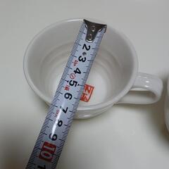 かわいいコーヒーカップ　小ぶりなティーカップ　2セット
の画像