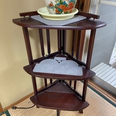 木製アンティーク家具3点セットの画像