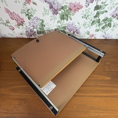 ノート パソコン デスク 台 💻スライドテーブル キーボード⌨️ナカバヤシの画像