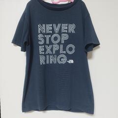 150cm　ノースフェイス　ネイビー　Tシャツ