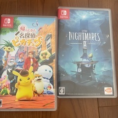 スイッチ本体＋ソフト2本の画像