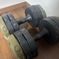ダンベル10キロ×2 美品 