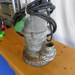 エバラ 水中ポンプ 50EQS5.4S動作正常品の画像